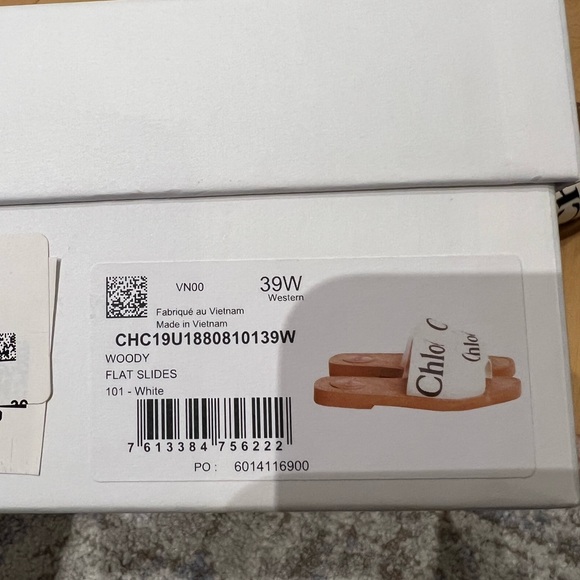 ❗️SOLD❗️BNIB Chloe Woody Sandals - Picture 6 of 7